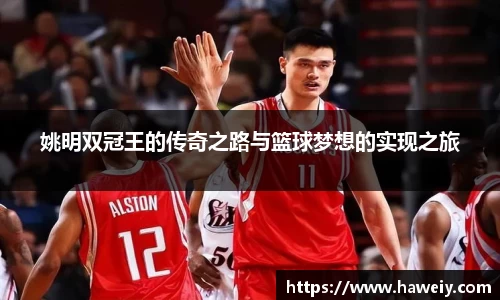 姚明双冠王的传奇之路与篮球梦想的实现之旅